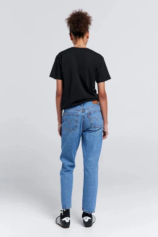 501® Crop Jeans Medium Indigo Worn In Blue sold by Karen Walker product image thumbnail 3