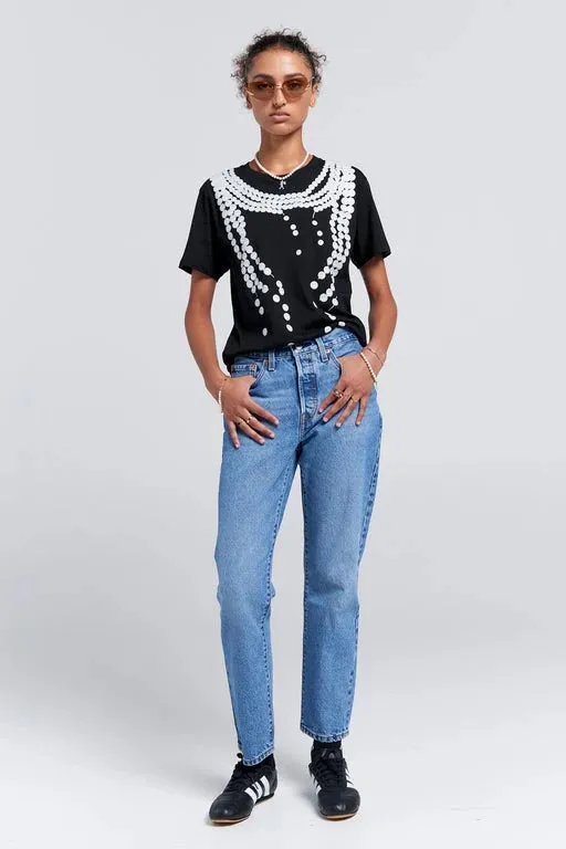 501® Crop Jeans Medium Indigo Worn In Blue sold by Karen Walker