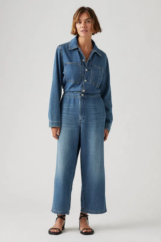 Iconic Jumpsuit Stop Flaxing Jumpsuit sold by Karen Walker