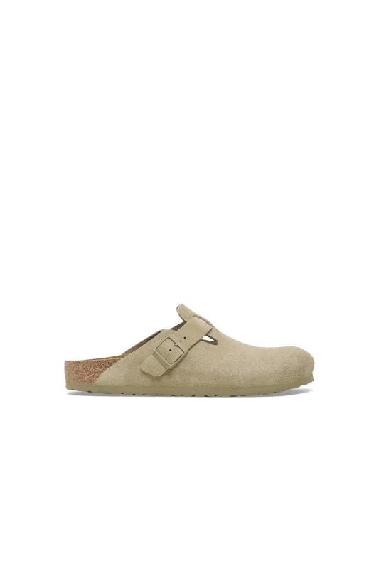 Boston Suede Regular Fit Faded Khaki sold by Karen Walker
