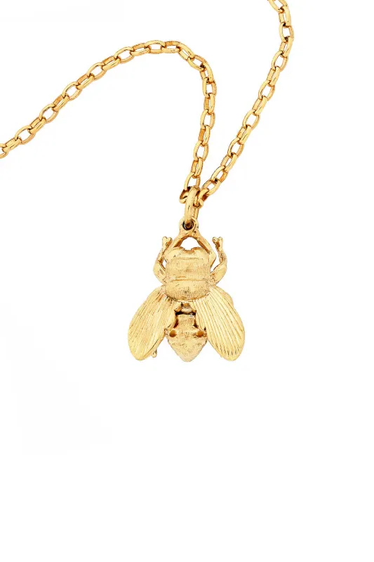 Bee Pendant Gold sold by Karen Walker