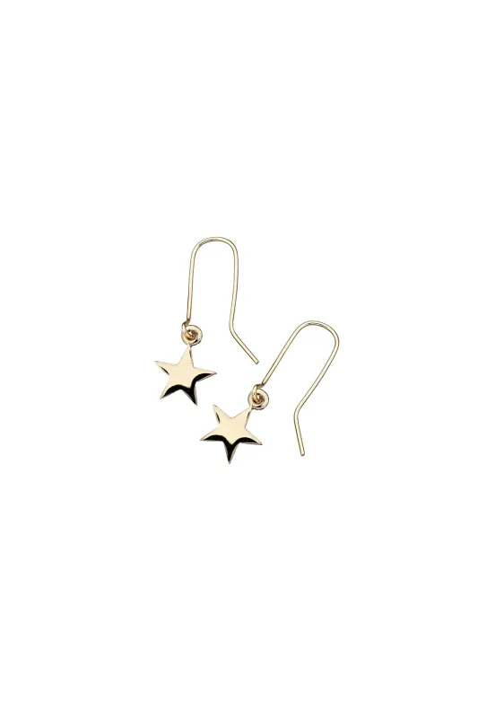 Star Earrings Gold sold by Karen Walker