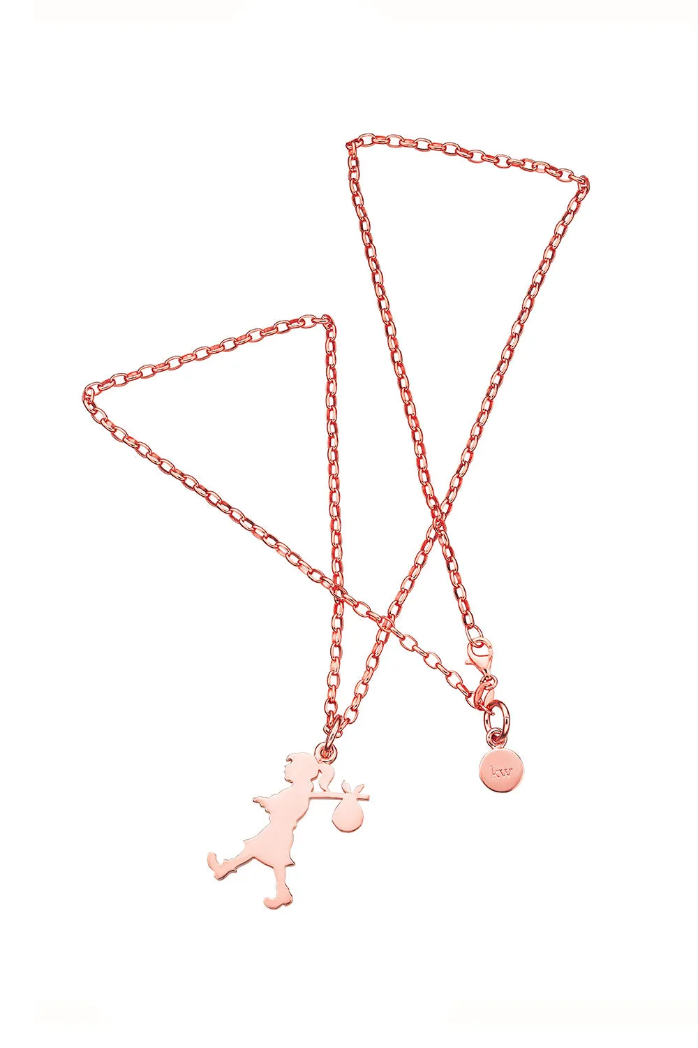 Large Runaway Girl Necklace Rose Gold sold by Karen Walker product image thumbnail 2