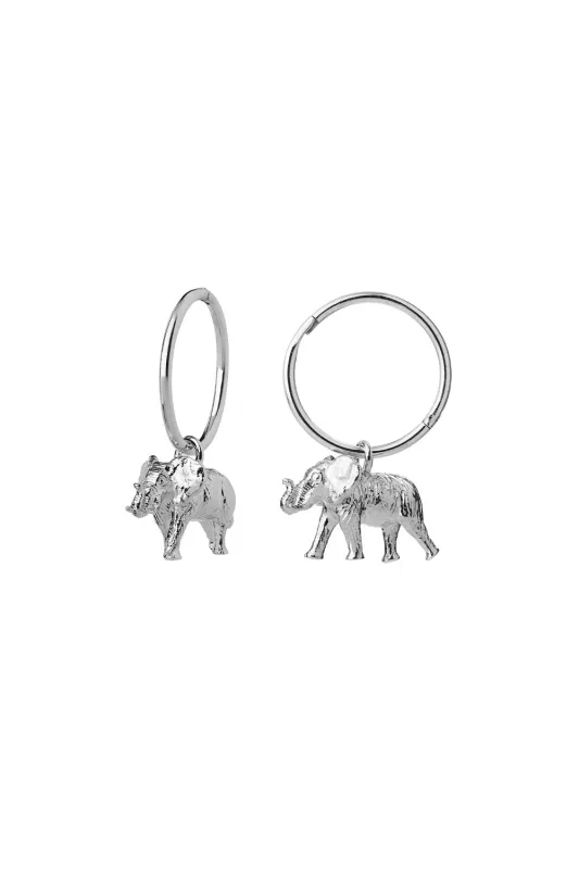 Elephant Sleepers Silver sold by Karen Walker