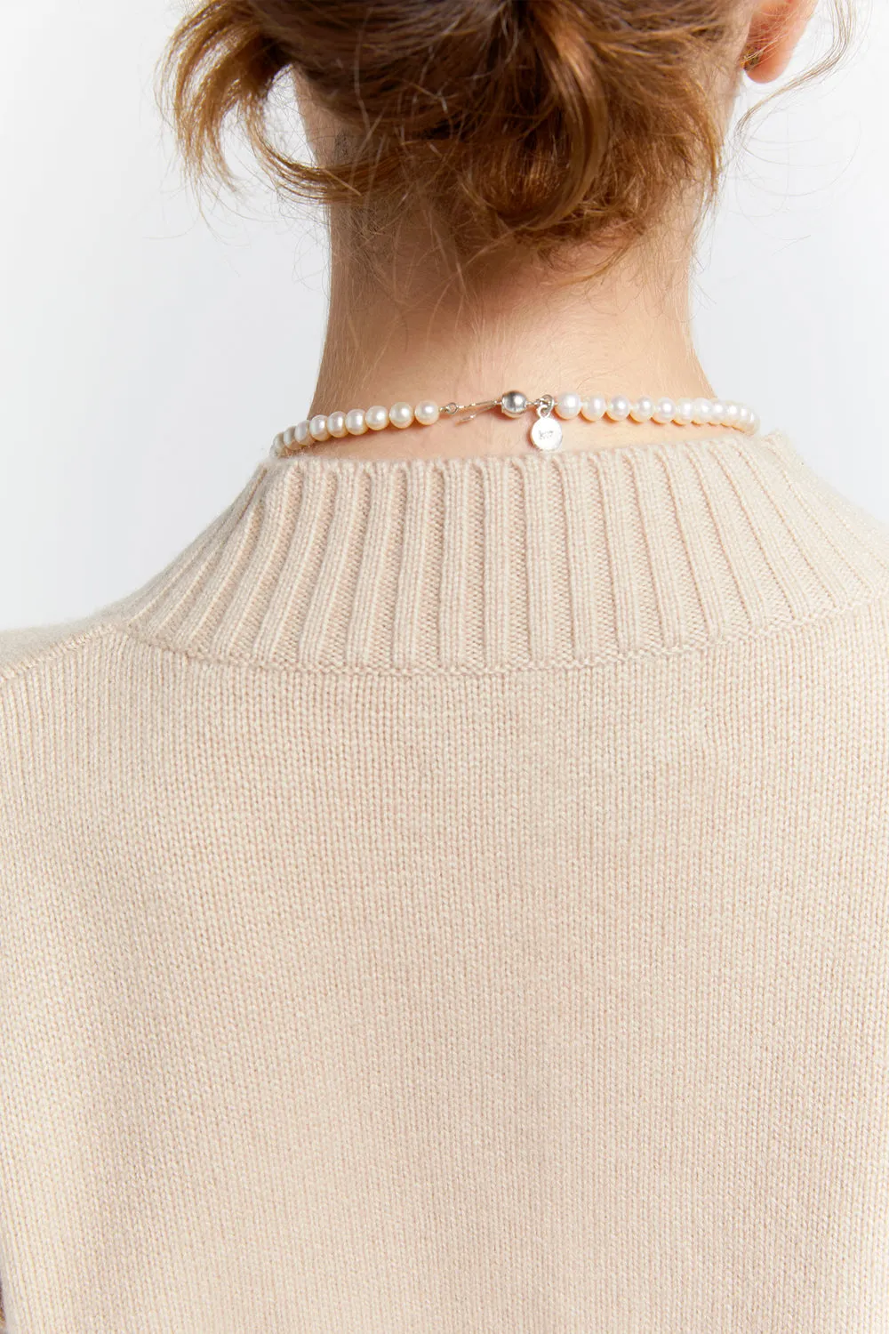 Robyn Cashmere Vest Oat sold by Karen Walker product image thumbnail 4
