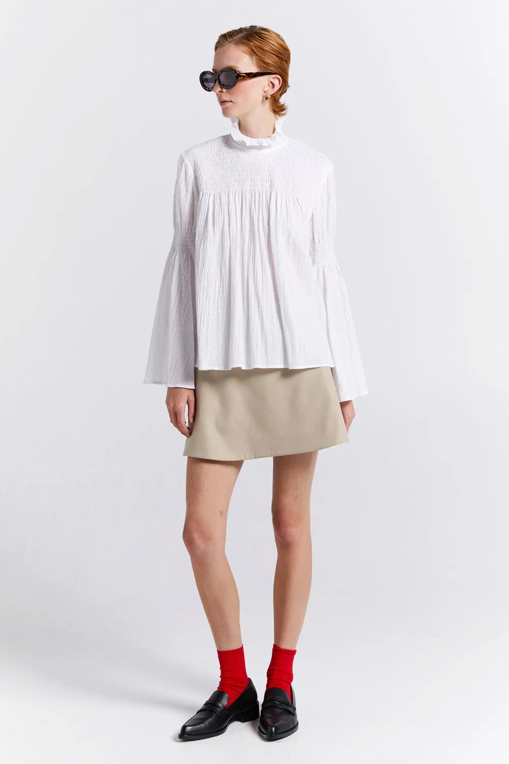 Suki Organic Cotton Top Off-White sold by Karen Walker product image thumbnail 4