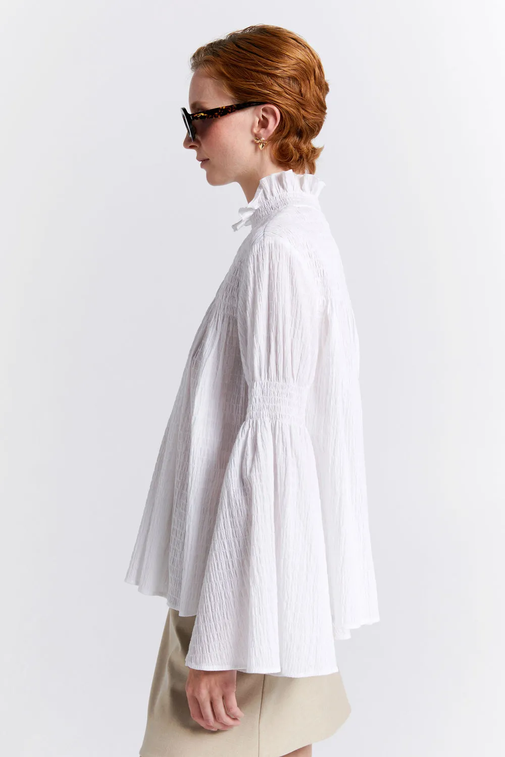 Suki Organic Cotton Top Off-White sold by Karen Walker product image thumbnail 2
