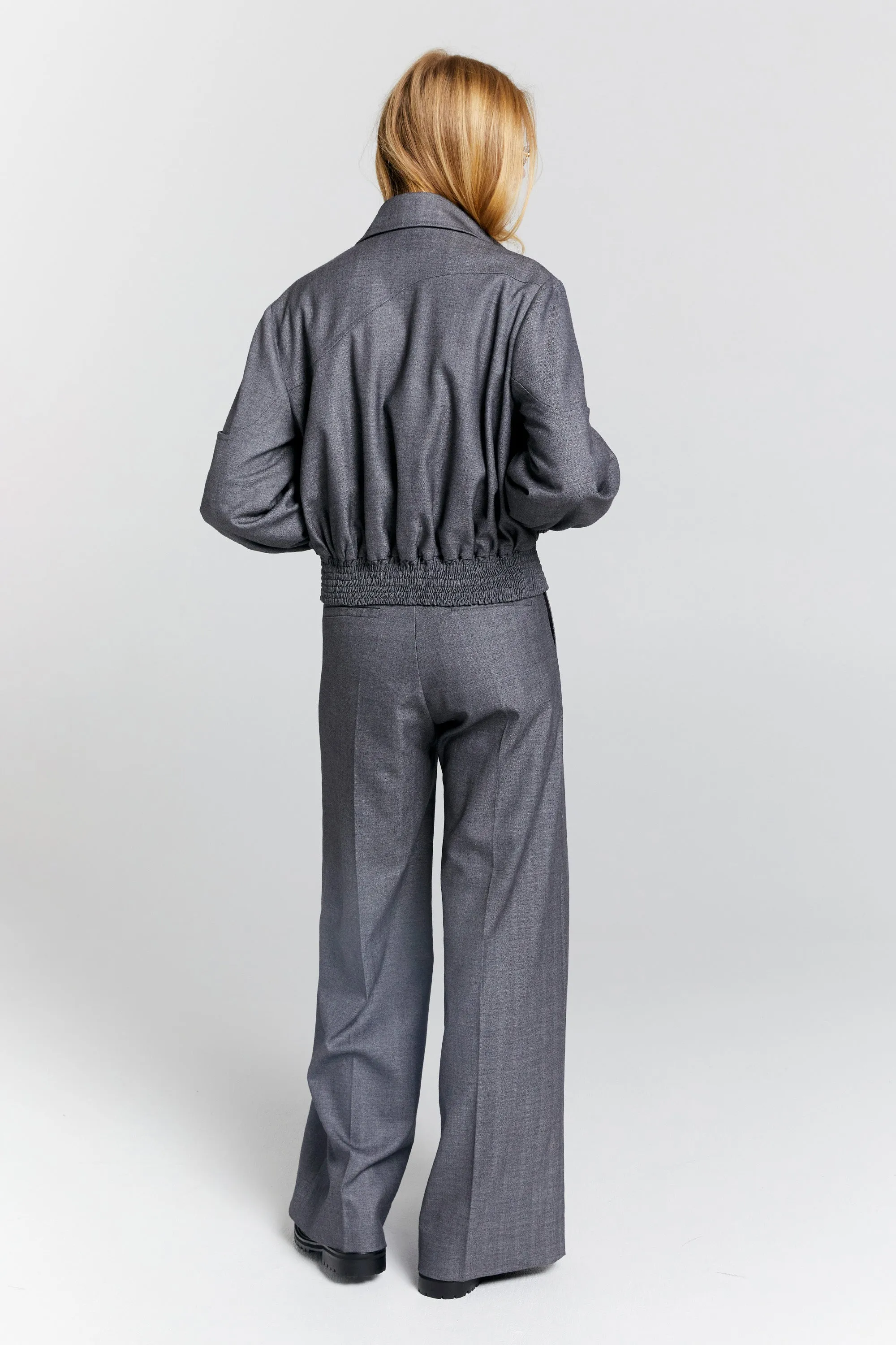 Rider Bomber Jacket Charcoal sold by Karen Walker product image thumbnail 3