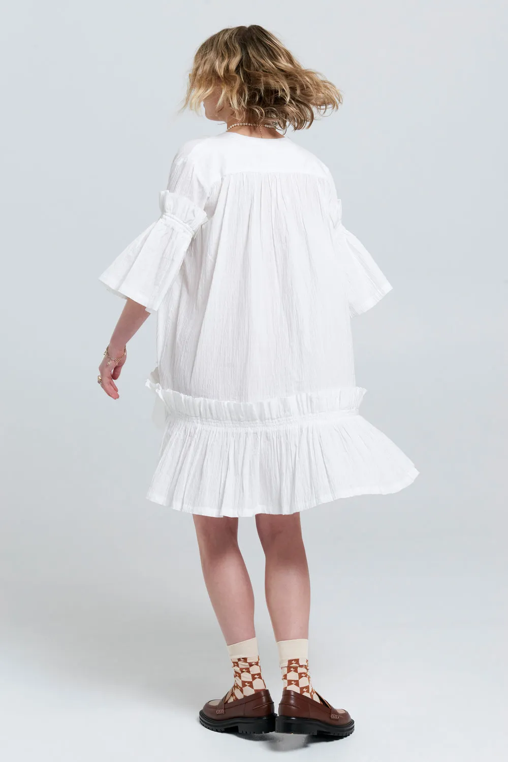 Glade Dress Off-White sold by Karen Walker product image thumbnail 3