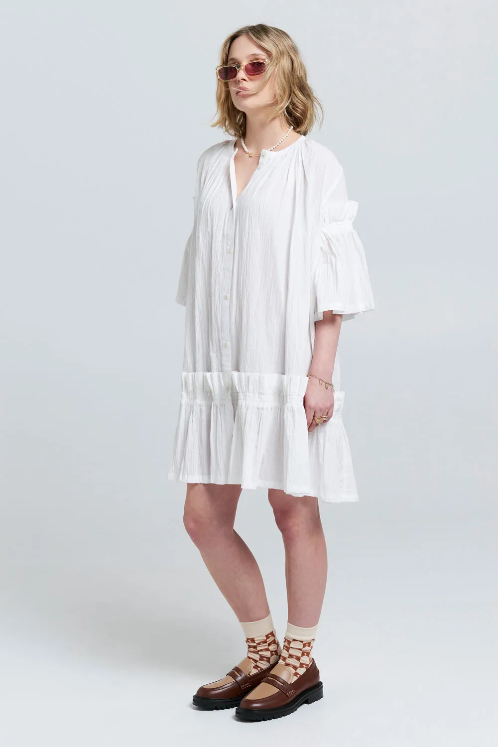 Glade Dress Off-White sold by Karen Walker product image thumbnail 2
