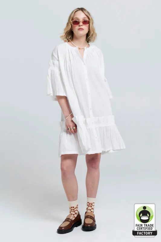 Glade Dress Off-White sold by Karen Walker