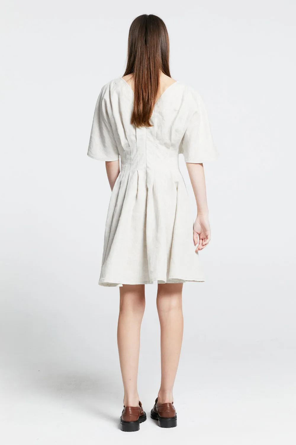 Florence Mini Dress Natural sold by Karen Walker product image thumbnail 3