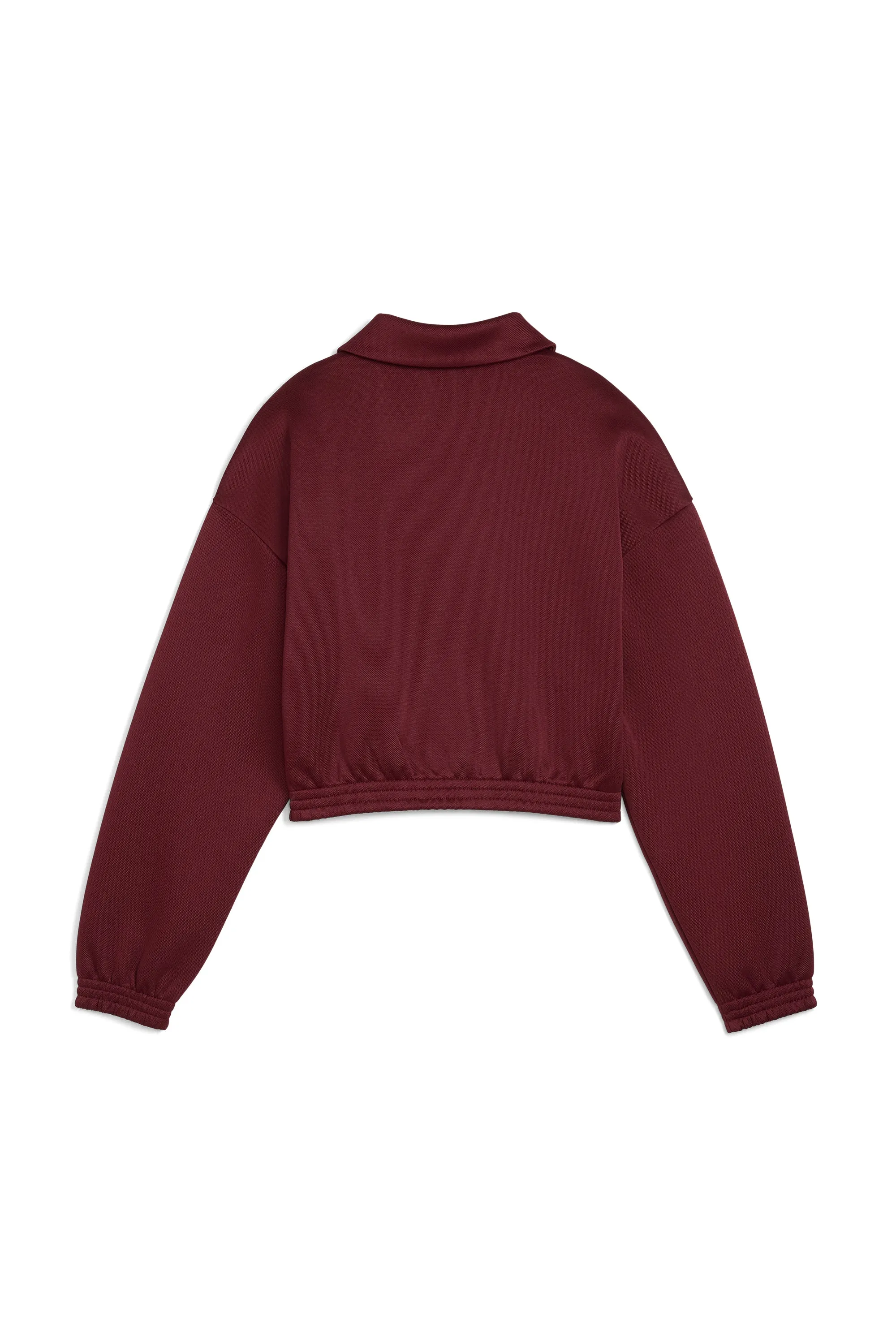 Relaxed Cropped Track Jacket Ruby Shimmer sold by Karen Walker product image thumbnail 2
