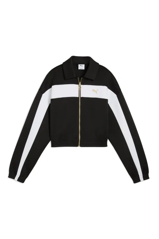 Relaxed Cropped Track Jacket Puma Black sold by Karen Walker