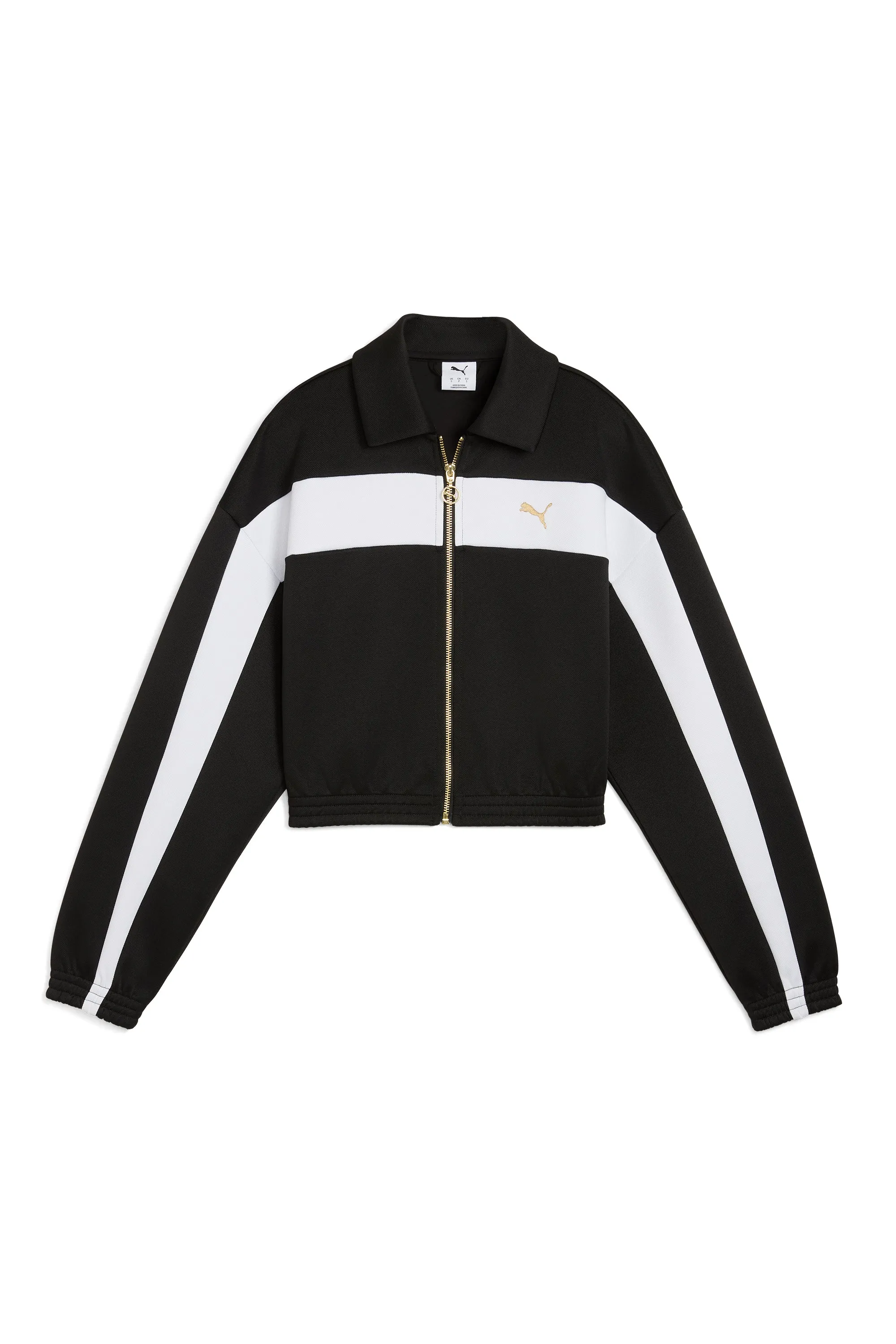 Relaxed Cropped Track Jacket Puma Black sold by Karen Walker