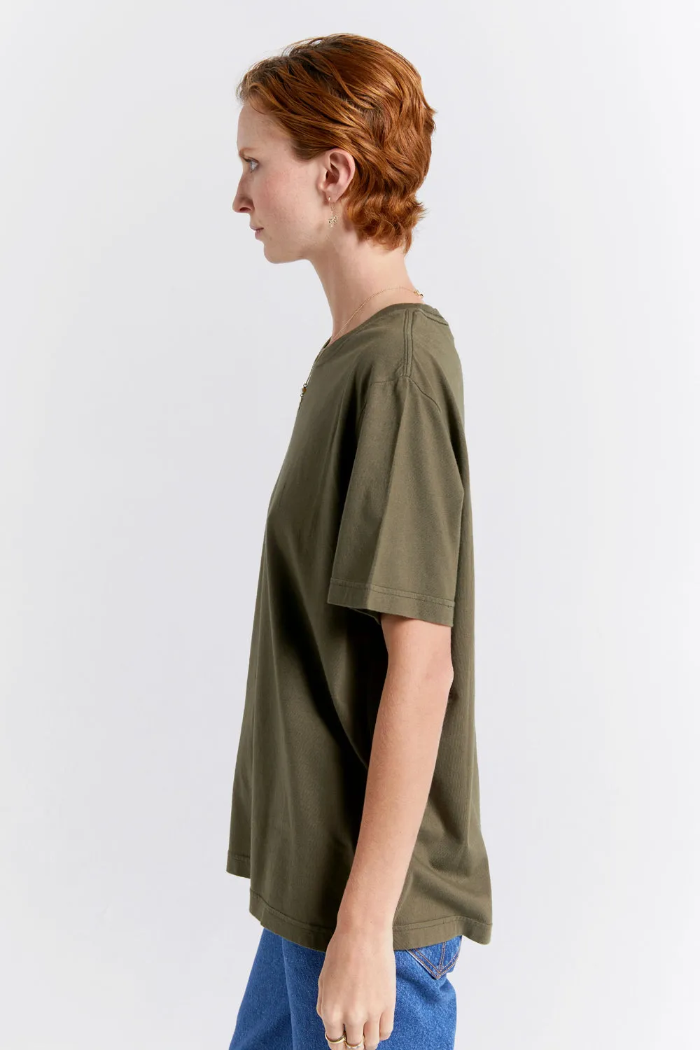 Classic Organic Cotton T-Shirt Hunter Green sold by Karen Walker product image thumbnail 2