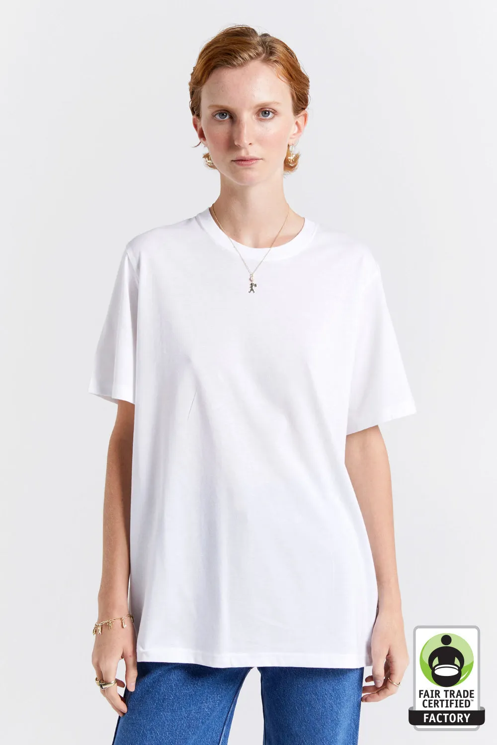 Classic Organic Cotton T-Shirt White sold by Karen Walker