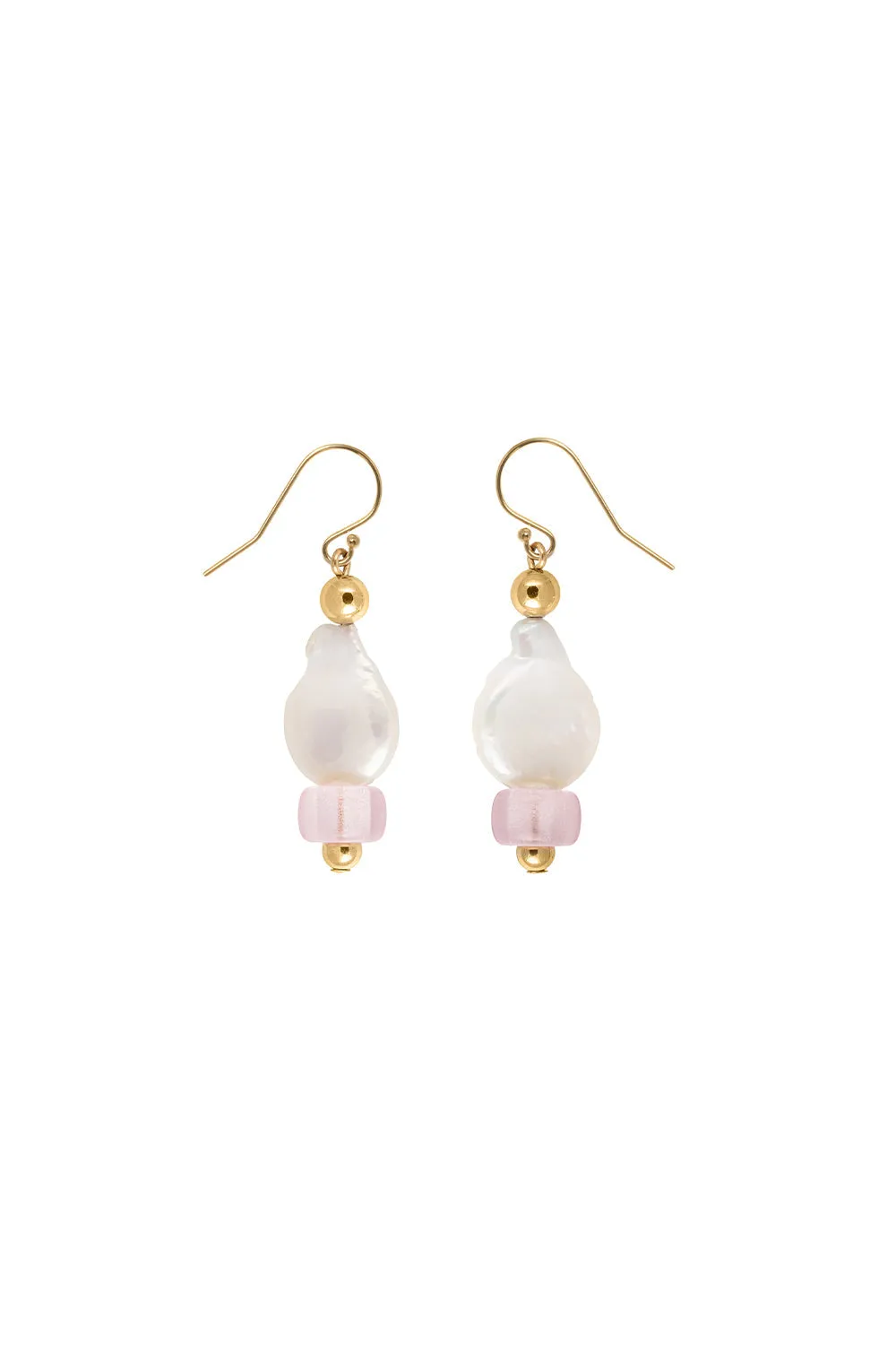 Pearl with Czech Glass Earring sold by Karen Walker product image thumbnail 4