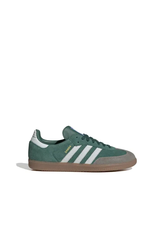 Originals Samba Shoes Collegiate Green/Cloud White/Gum sold by Karen Walker