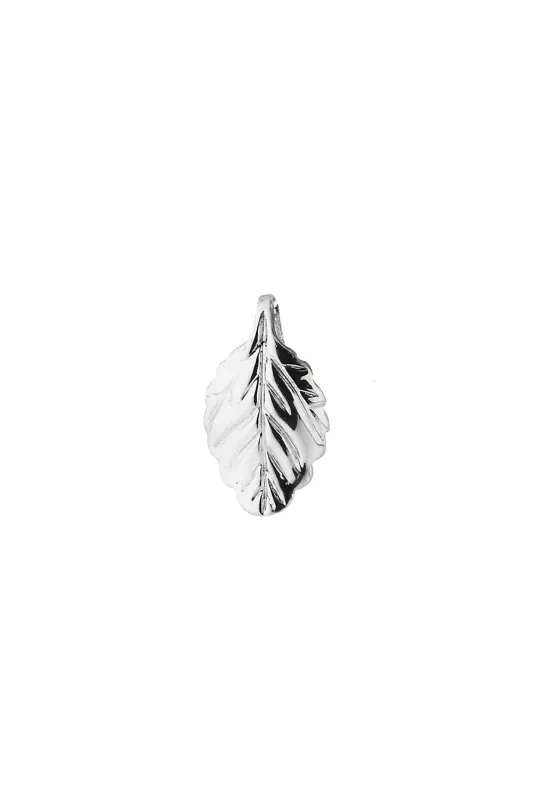 Leaf Charm Silver sold by Karen Walker
