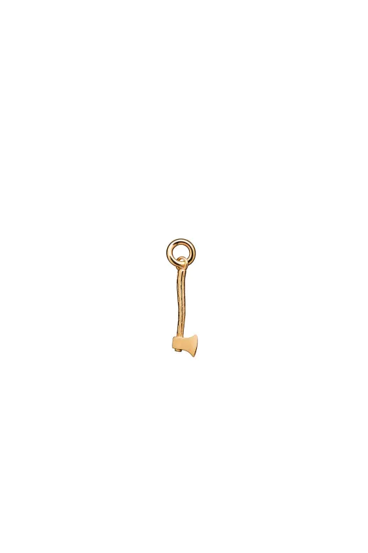 Mini Axe Charm Gold sold by Karen Walker