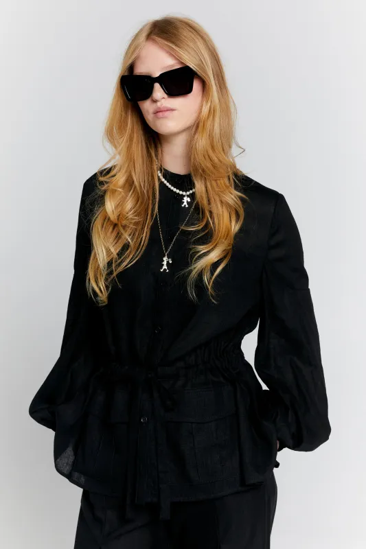 Discovery Shirt Black sold by Karen Walker