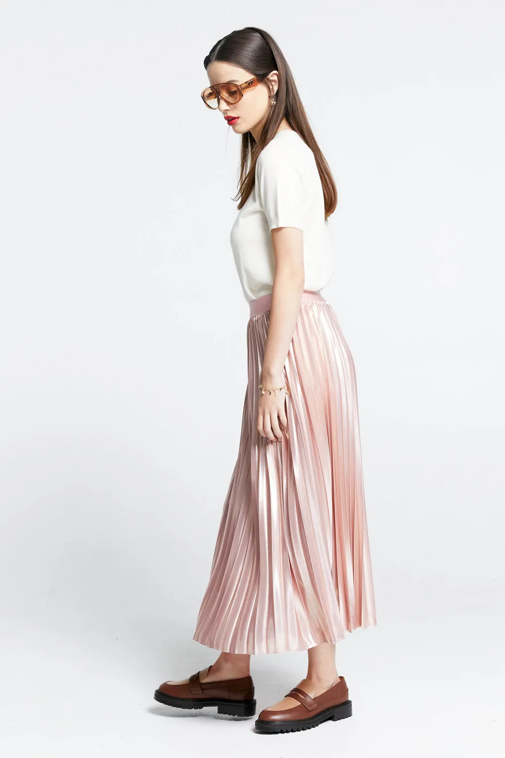 Fleur Cashmere T-Shirt Off-White sold by Karen Walker product image thumbnail 4
