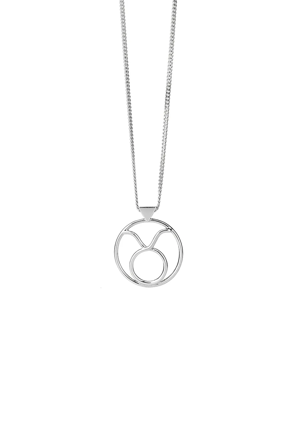 Taurus Necklace Silver sold by Karen Walker