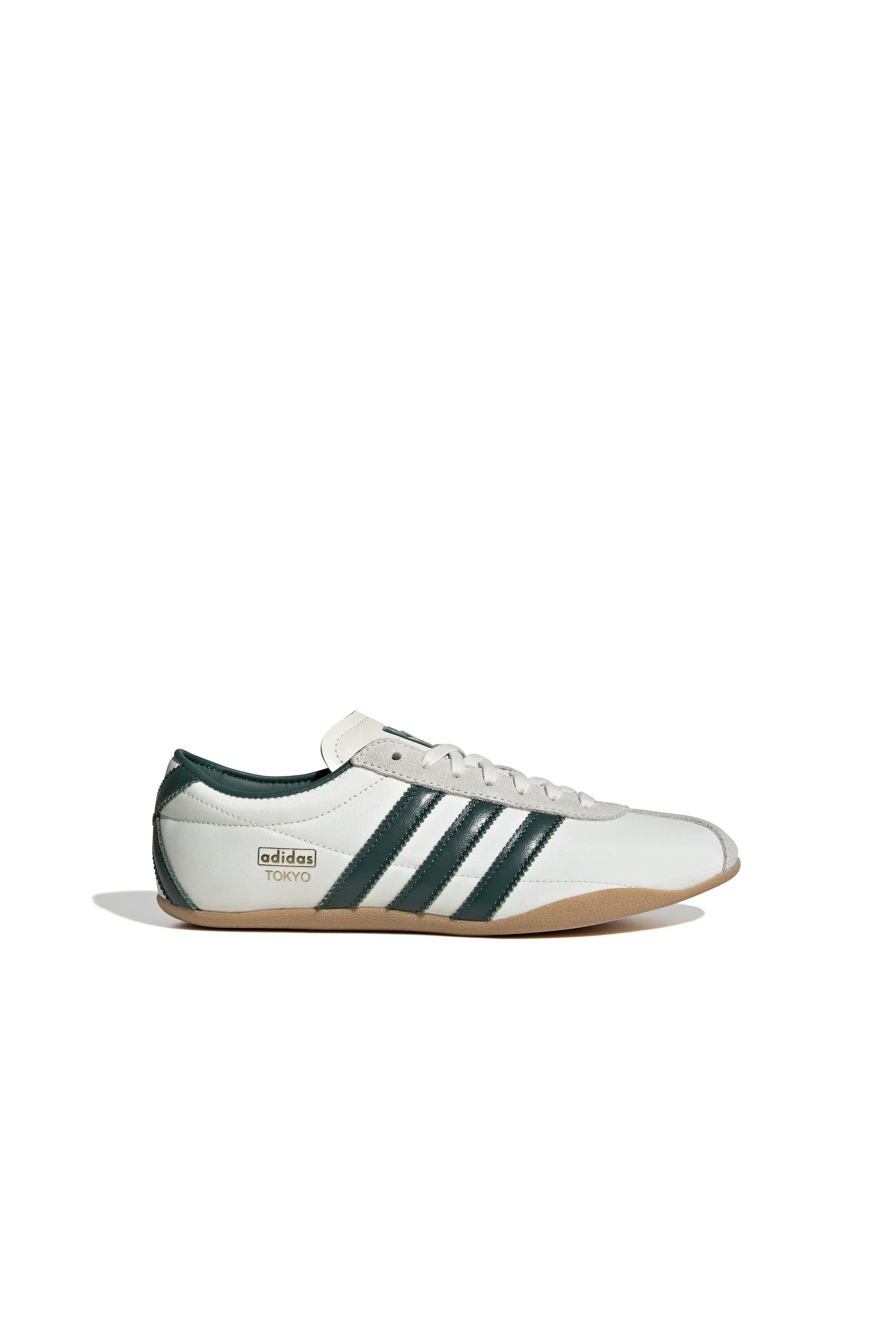 Tokyo Shoes Off White/Collegiate Green/Gold Metallic sold by Karen Walker