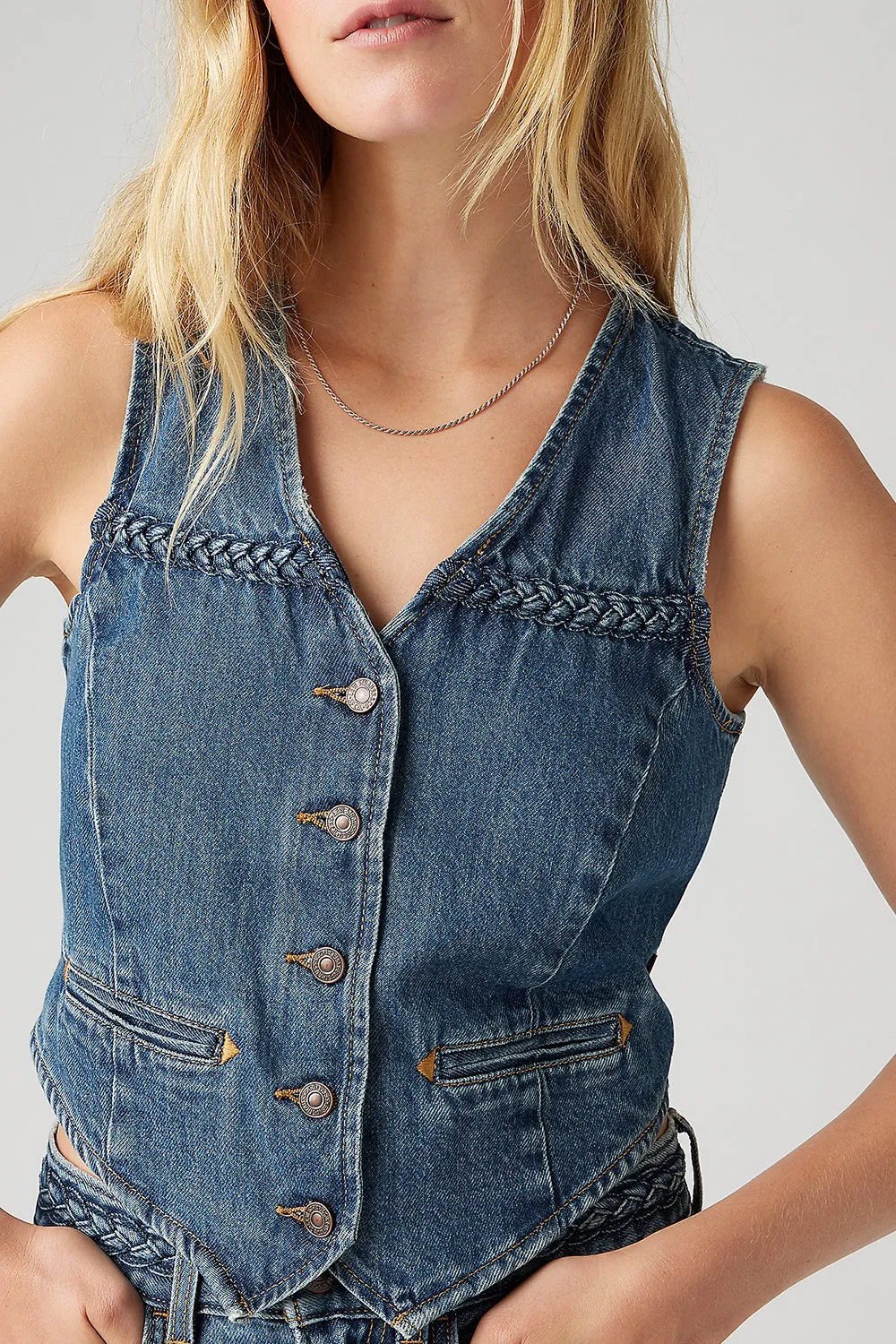 Braided Vest Big Yikes sold by Karen Walker product image thumbnail 2