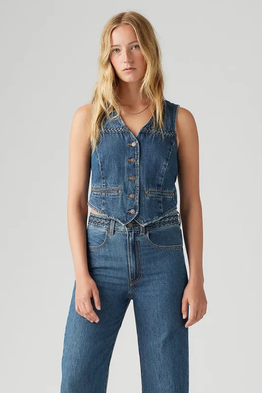 Braided Vest Big Yikes sold by Karen Walker