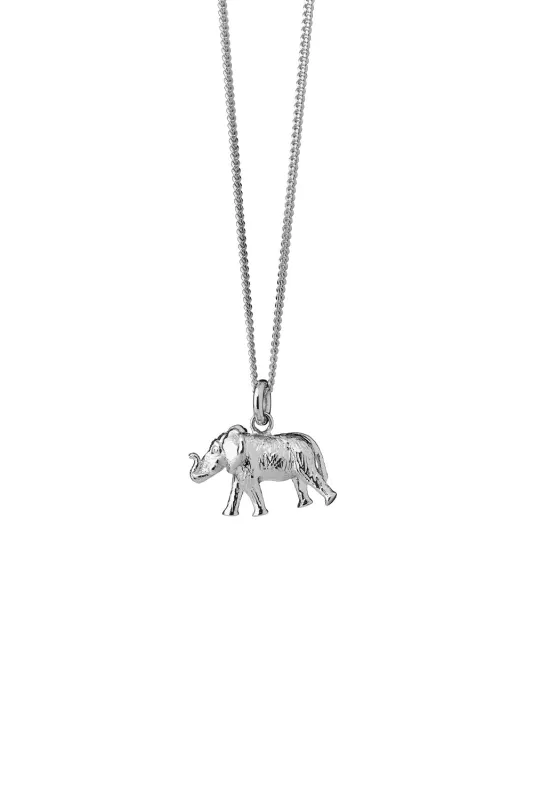 Elephant Necklace Silver sold by Karen Walker