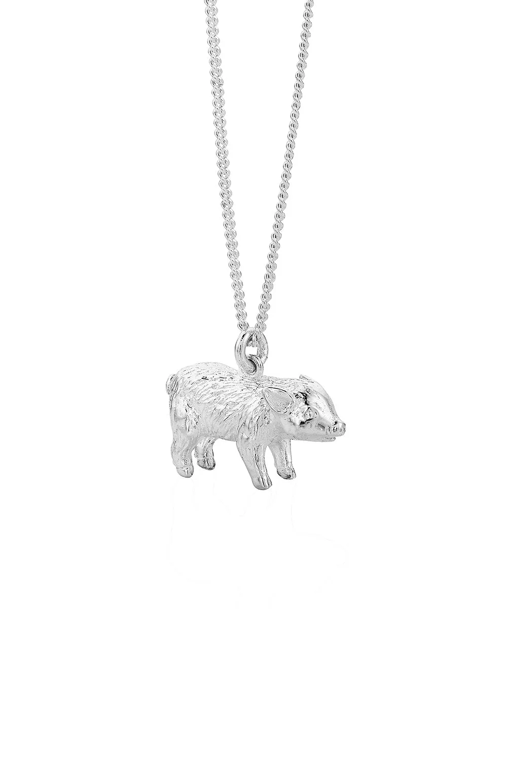Pig Necklace Silver sold by Karen Walker