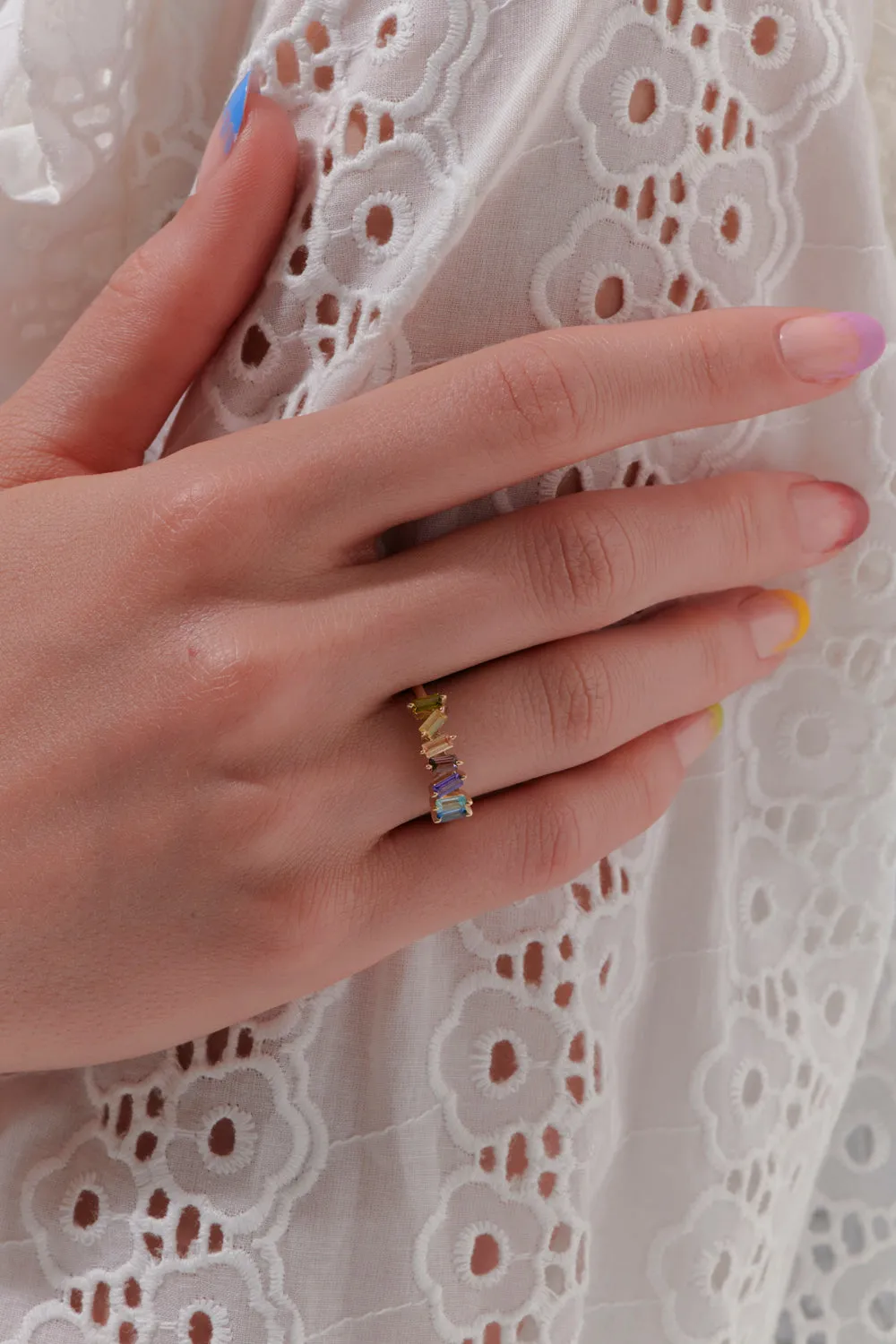 Cubist Ring Gold sold by Karen Walker product image thumbnail 2