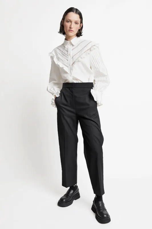 Tuxedo Trousers Black sold by Karen Walker