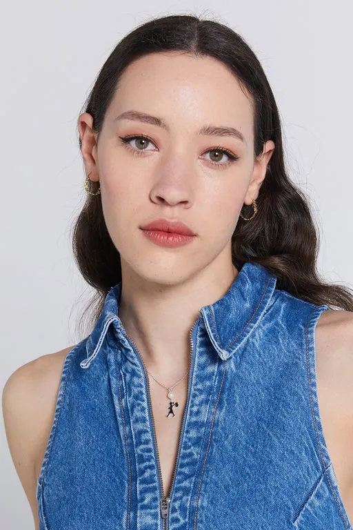 Girl and the Pearl Necklace Silver sold by Karen Walker product image thumbnail 2