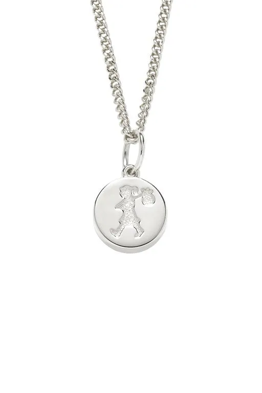 Runaway Stamp Necklace Silver sold by Karen Walker product image thumbnail 2