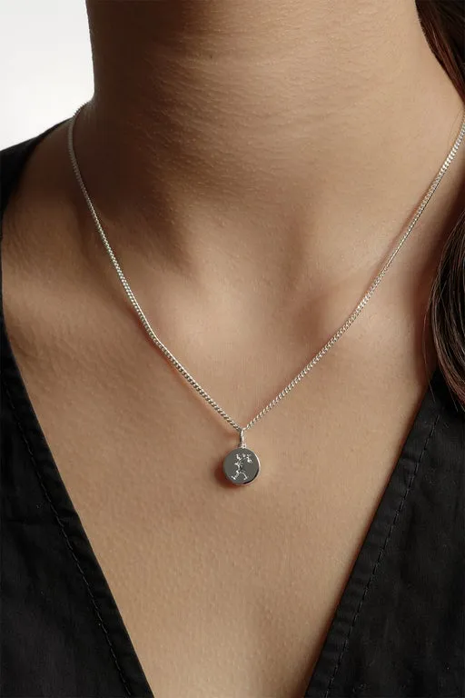 Runaway Stamp Necklace Silver sold by Karen Walker