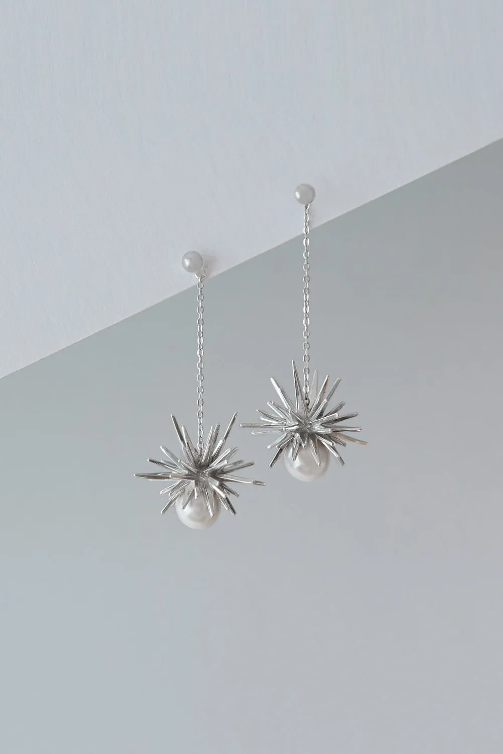 Forbidden Drop Earring Silver sold by Karen Walker