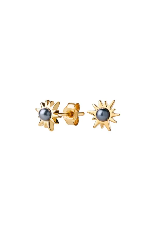 Temptation Studs Gold sold by Karen Walker