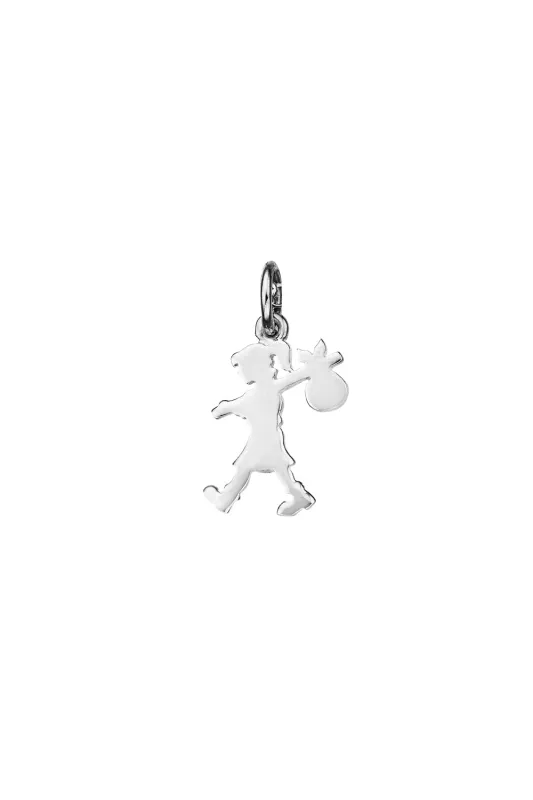 Runaway Girl Charm Silver sold by Karen Walker