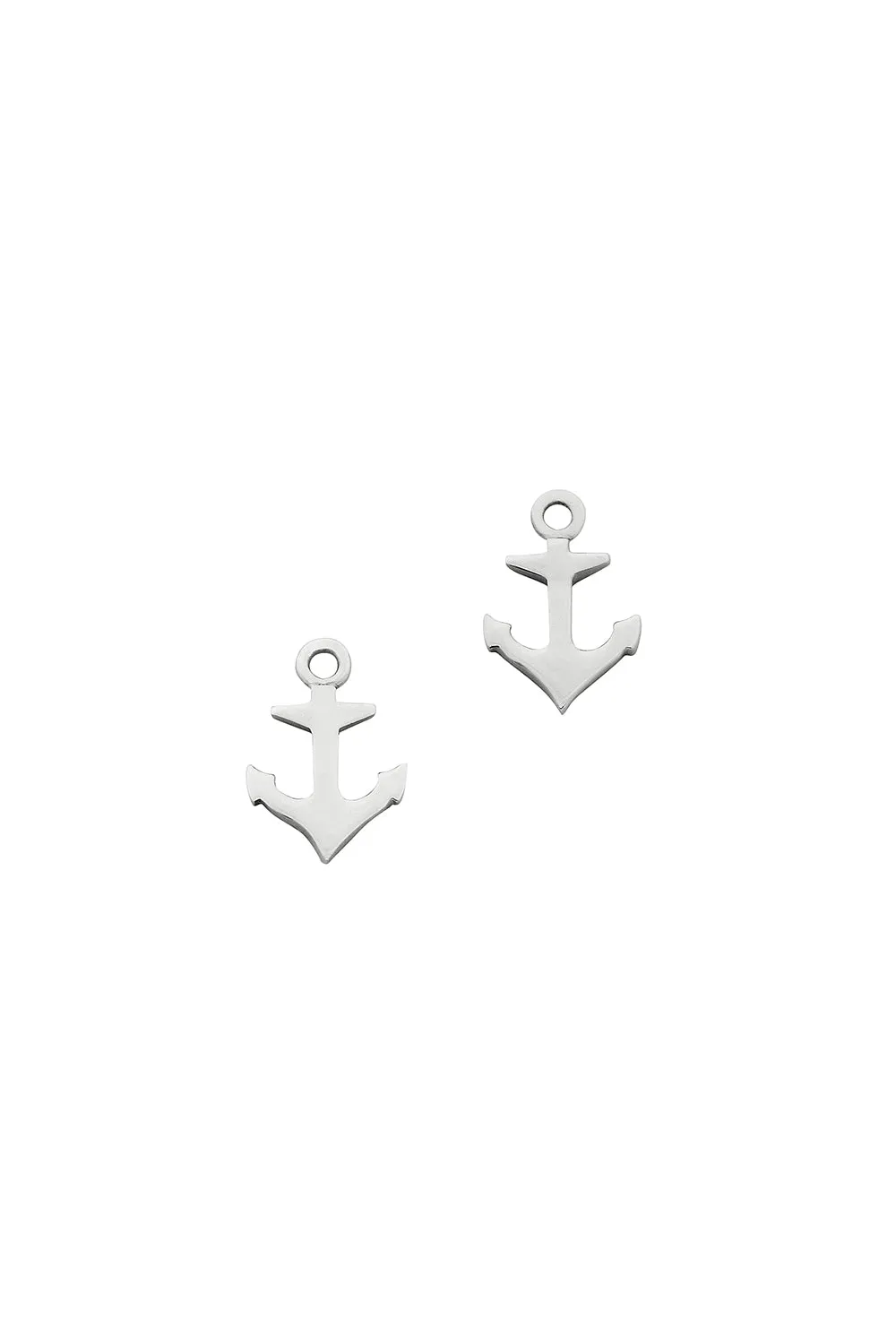 Mini Anchor Studs Silver sold by Karen Walker