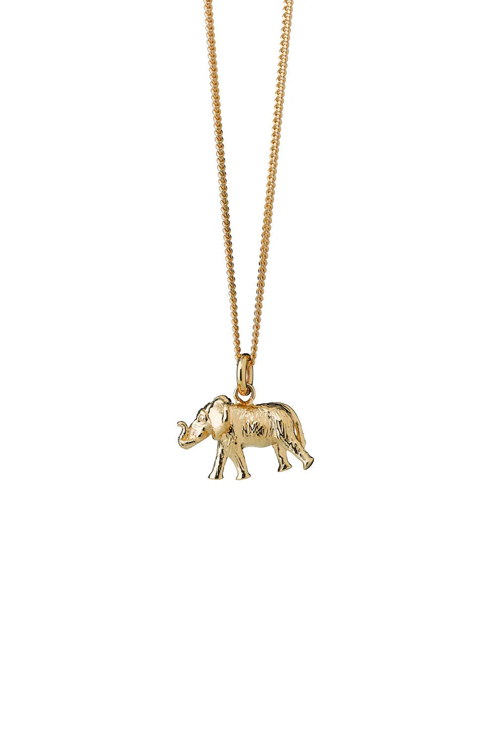 Elephant Necklace Gold sold by Karen Walker