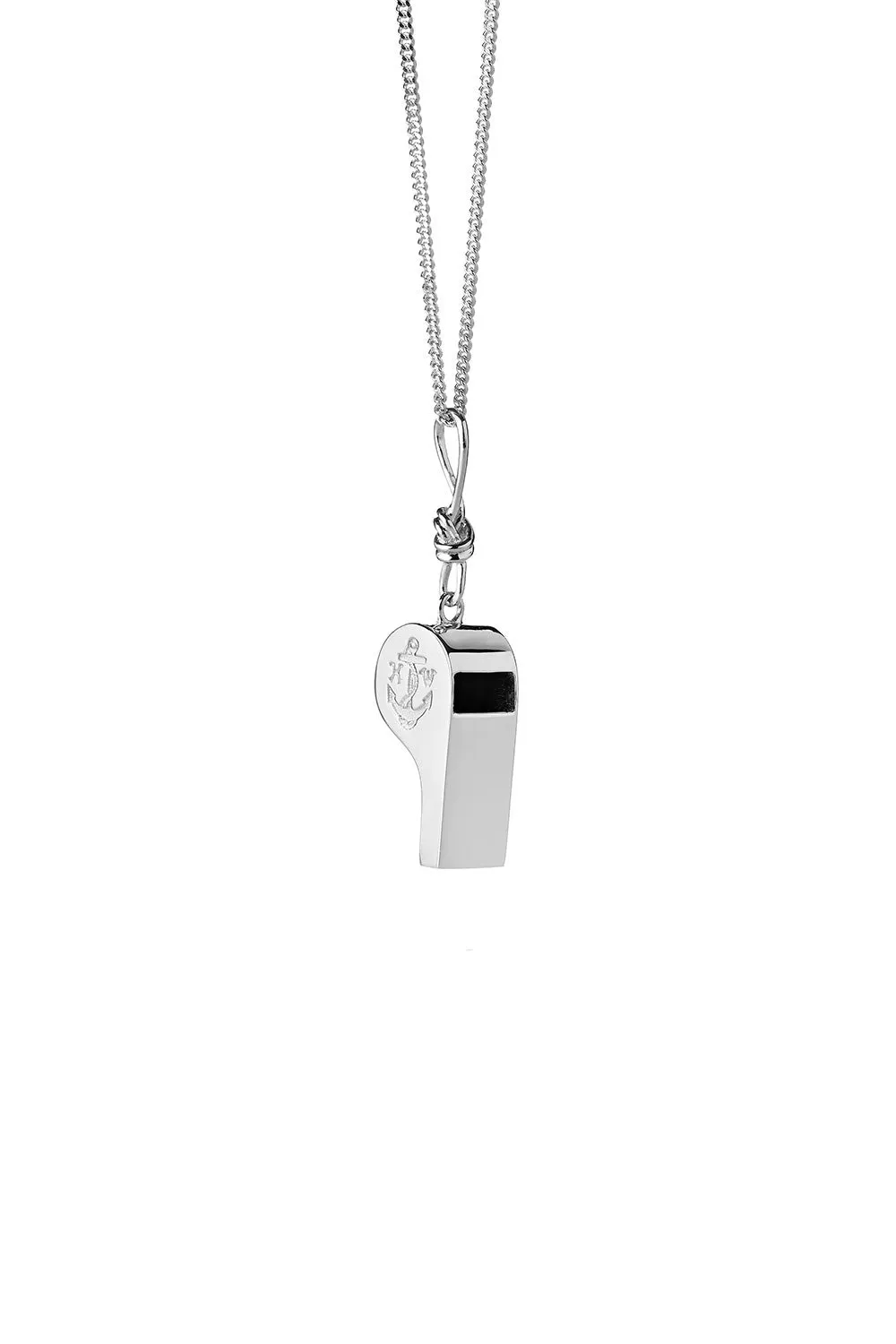 Navigator's Whistle Necklace Silver sold by Karen Walker product image thumbnail 3