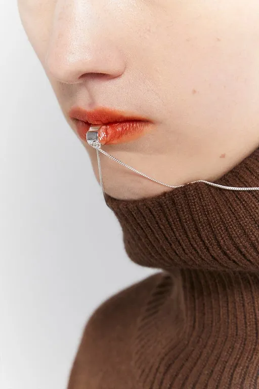 Runaway Soccer Girl Whistle Necklace Silver sold by Karen Walker product image thumbnail 2