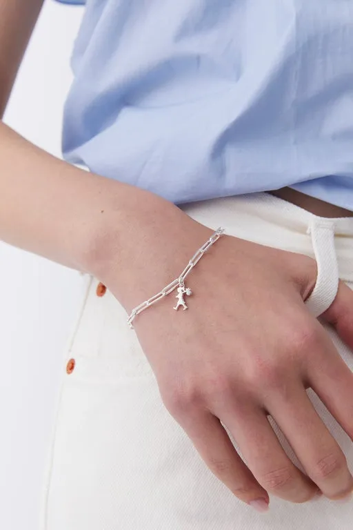 Runaway Girl Charm Bracelet Silver sold by Karen Walker product image thumbnail 2