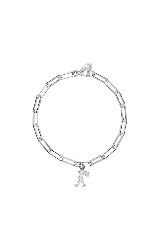 Runaway Girl Charm Bracelet Silver sold by Karen Walker