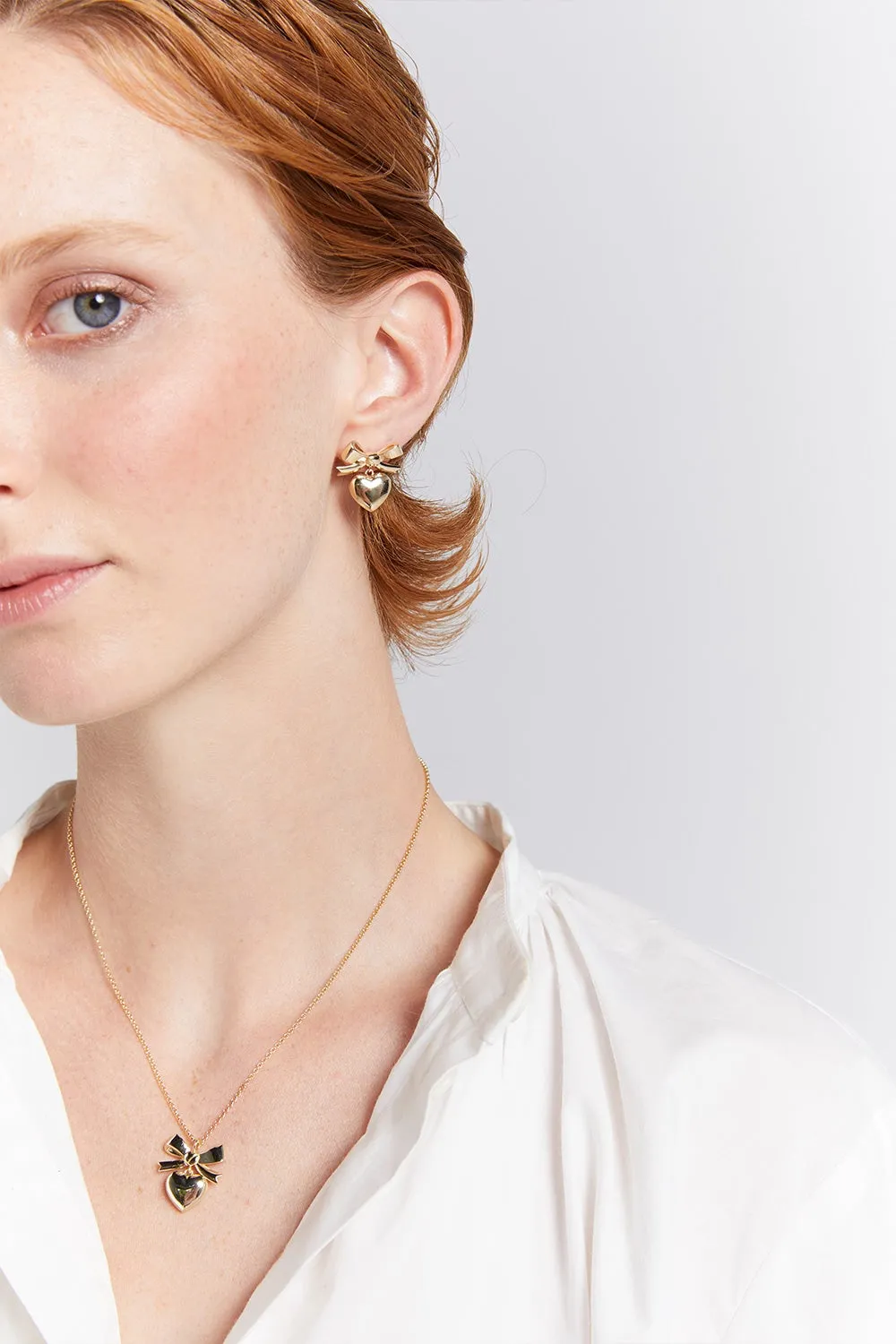 Superlove Bow Necklace Silver sold by Karen Walker product image thumbnail 2