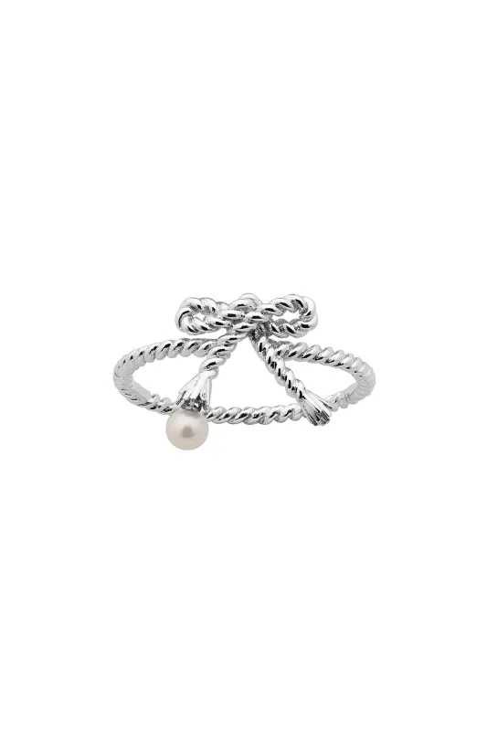 Love Knot Ring Silver sold by Karen Walker