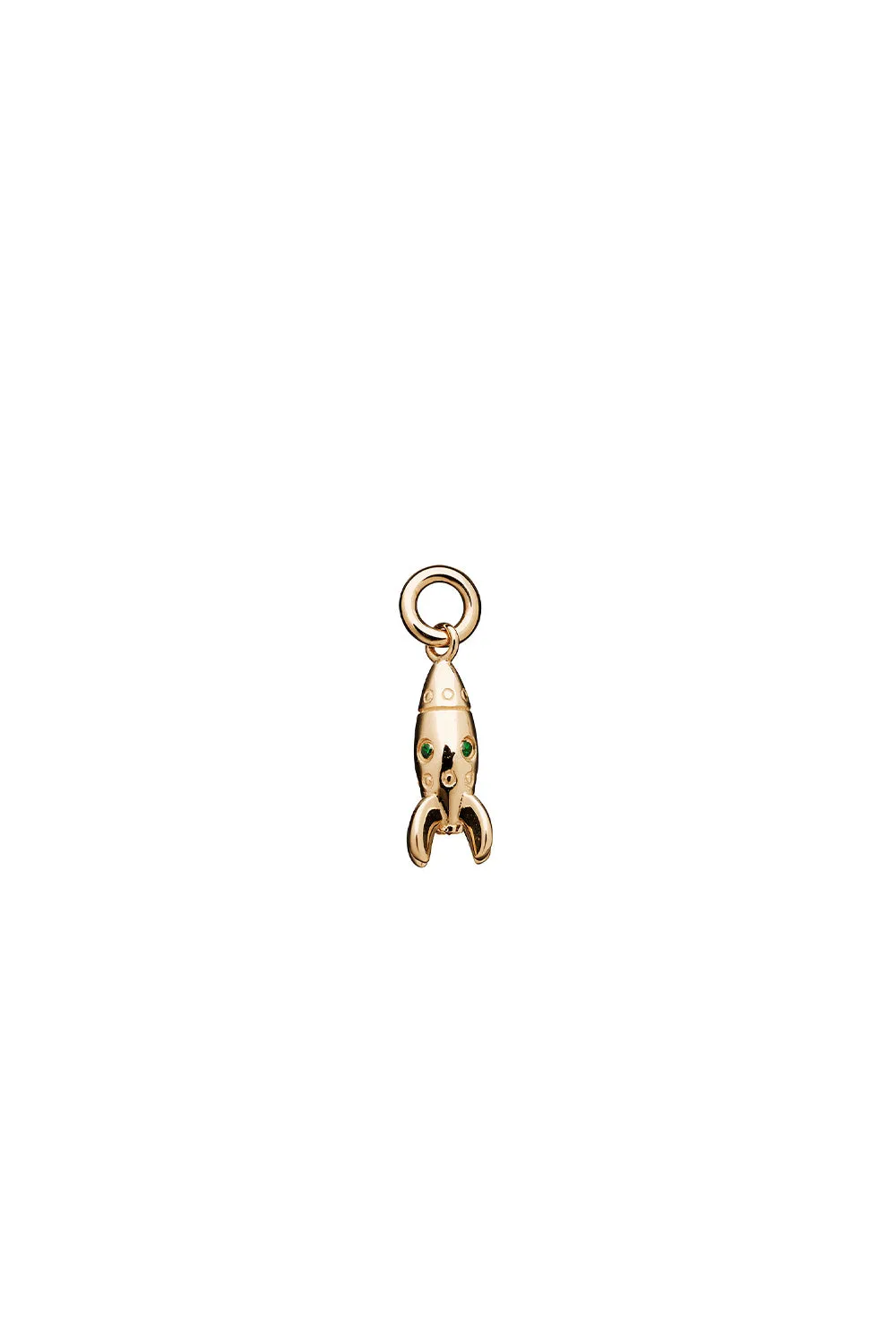 Mini Rocket Charm Gold sold by Karen Walker